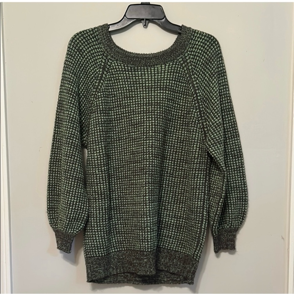 Women’s Leith Olive Knit Crew Neck Sweater